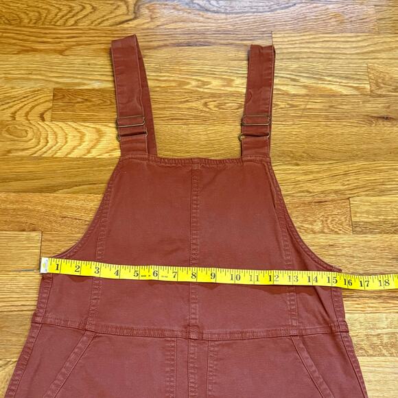 Toad & Co Women’s XS Rust Overalls Skirt Jumper Pockets Fall School
Academia - Picture 4 of 10
